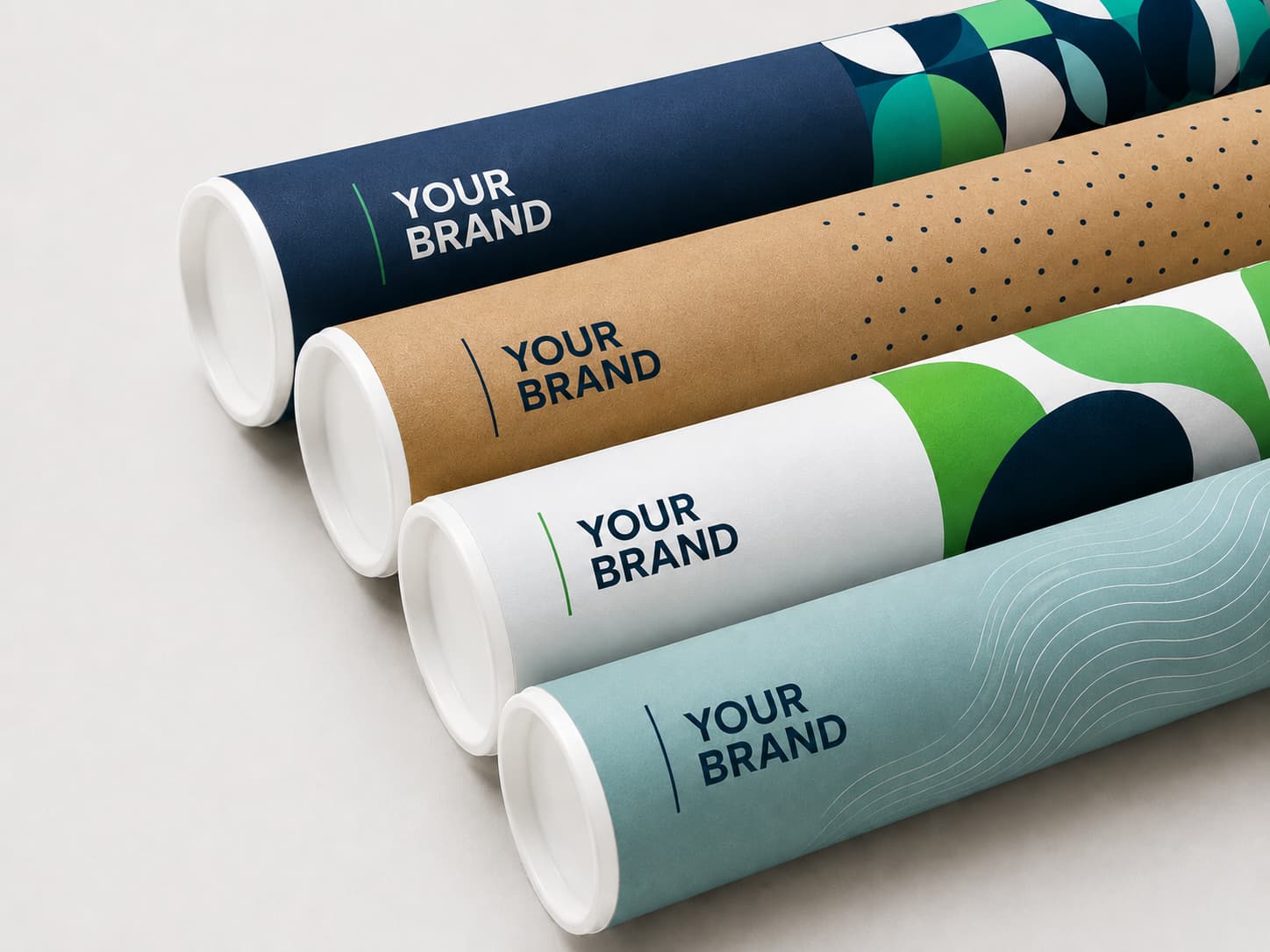 Bespoke Cardboard Tubes | Cardboard Tubes Bespoke Cardboard Tubes — Cardboard Tubes wholesale from Packaging Panda