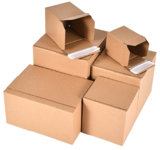 Postal Boxes With Adhesive Strip — related packaging product