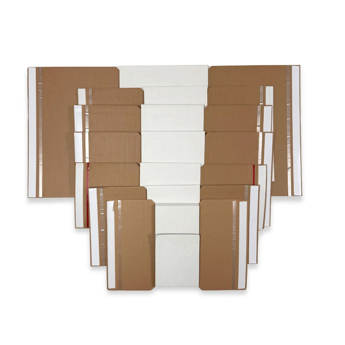 White Cross Mailer Packing Boxes | Cardboard Boxes White Cross Mailer Packing Boxes — Cardboard Boxes wholesale from Packaging Panda